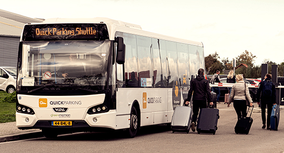 Gratis shuttlebus naar Zaventem Airport